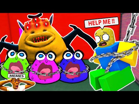 Roblox Bou's Revenge - ALL Endings Funny Moments (Bou's Revenge 4 Update)