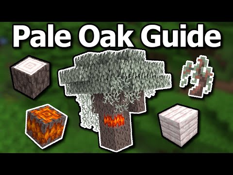 Ultimate Minecraft 1.22 Pale Oak Tree Guide - Find & Grow, Fast Farming & More!