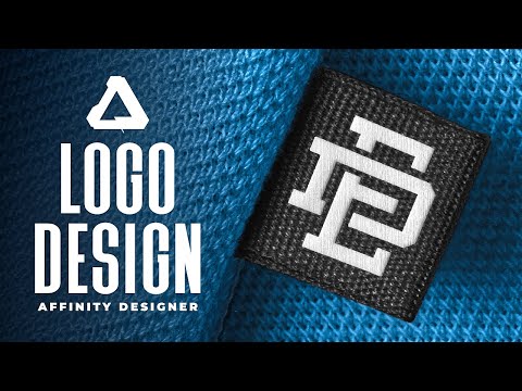 Affinity Designer Interlocking Letters Logo Tutorial