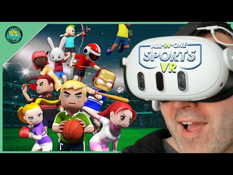 Wii Sports in VR (kind of)! All In One Sports for Meta Quest 3 - Review.