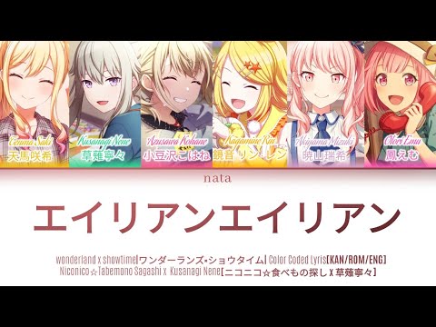 「NICONICO☆TABEMONOSAGASHI x KUSANAGI NENE MIX」[KAN/ROM/ENG] - エイリアンエイリアン/Alien Alien