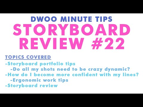 Dwoo Min Tip Ep.22 - Storyboard Review