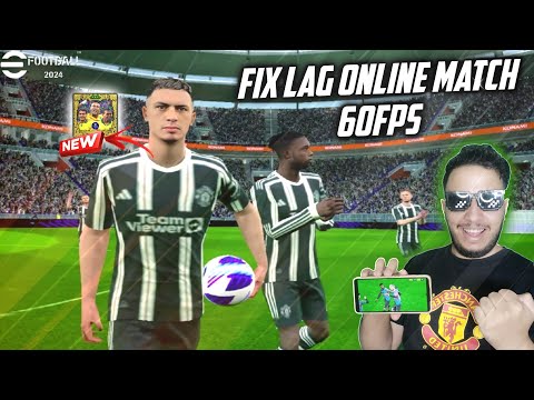 How To Fix Lag efootball 2024 Mobile Using Config For 2 GB Ram | NEW UPDATE