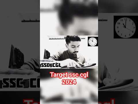 Ssc Cgl target 2024 #shorts #vlogs #ssccgl #sscmotivation #shortvideo #ytshorts