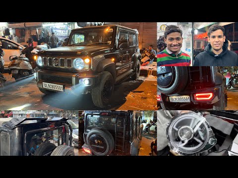 अब Jimny तो 2 Lakh सस्ती हो गई - Jimny Modification | Jimny Modified 2023 | Maruti Jimny Accessories