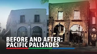 BEFORE AND AFTER: Recreation of walking tour video shows destruction of Pacific Palisades