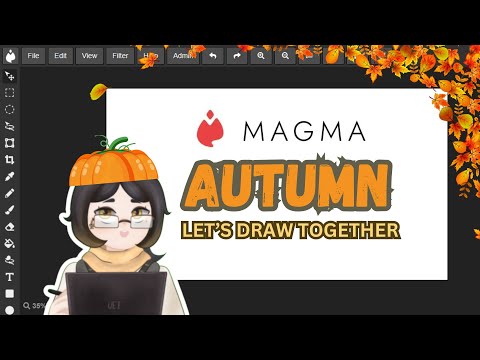 AUTUMN with chat ! | ONLINE DRAWING !