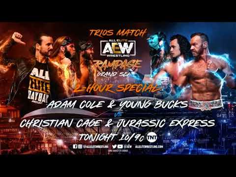 AEW Rampage: Grand Slam 2021 Match Card