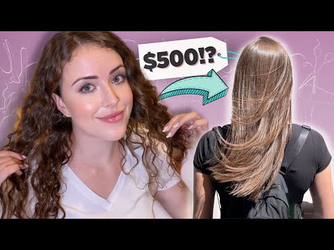 I Got My Hair PERMANENTLY Straightened for $500 (Japanese Hair Straightening)