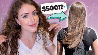 I Got My Hair PERMANENTLY Straightened for $500 (Japanese Hair Straightening)