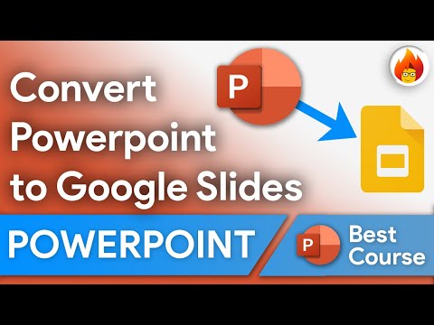 How To Convert Powerpoint File To Google Slides - Burn to learn