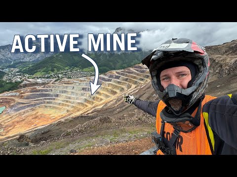 Dirt biking the LARGEST MINE in Europe