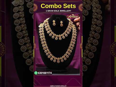 #Shorts Combo Set Collection 1Gram Gold Jewellery