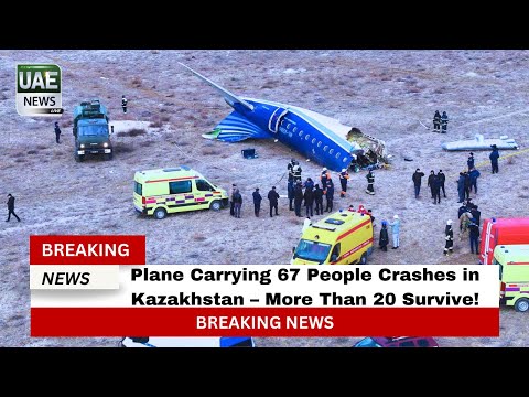 Plane Carrying 67 People Crashes in Kazakhstan – More Than 20 Survive!