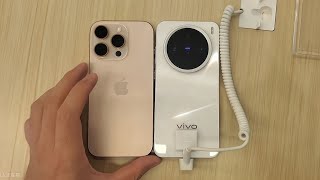 Vivo X200 Pro Mini Vs IPhone 16 Pro Hands'on Comparison!