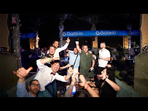 Gate.io’s Private KOL Gathering on the rooftop of W Hotel in Dubai