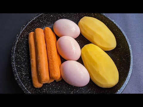 Eggs with Potatoes & Forget about McDonalds❗ Healthy Breakfast Ideas. Cheap & Tasty recipe.