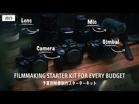 Filmmaking STARTER KIT for Every Budget in 2023