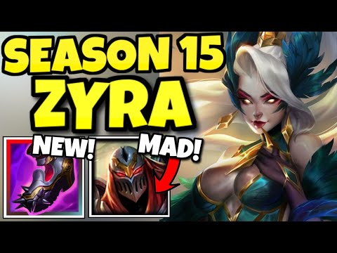 ZYRA IS OP IN SEASON 15 (TILT THEM! TILT THEMMMMM!)