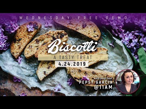 How to  make easy Biscotti from scratch with Pepsy