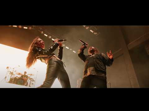 Halestorm & I Prevail - can u see me in the dark? (Live)