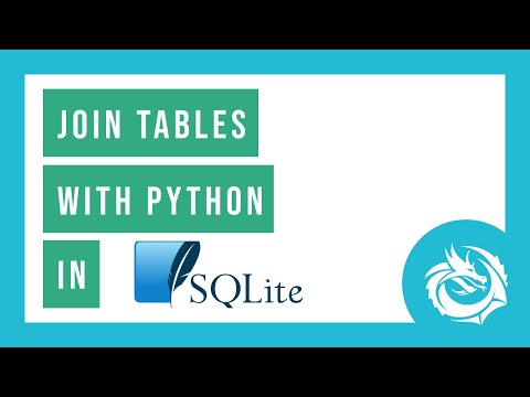 #8 Join Tables  - Learn SQL with SQLite in Python