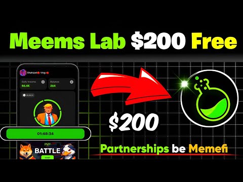 Memes Lab Airdrop Full details Real Or Fake | How to use memes Lab Bot telegram $200 🔥