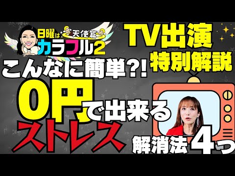 婚活難民が知らないストレス解消法【TV出演】東京MX日曜はカラフル 解説(AKB48.SKE48.NGT48北原里英さん)