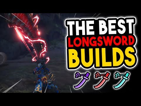 UPDATED Best Longsword Builds - Monster Hunter World [MHW Best LS Builds]