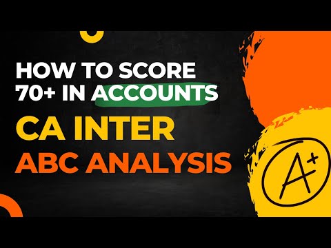 CA Inter Accounts - ABC Analysis (Most IMPORTANT chapters)- May/Nov'23