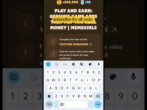 Play and earn genuine game apps that pay you real money | memefi girl#memefivideocode #memeficode