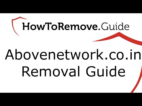 How to remove Abovenetwork.co.in