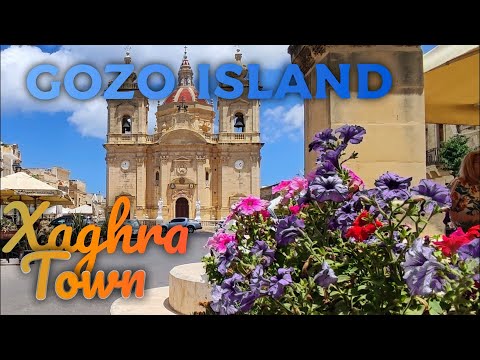 🇲🇹Xaghra -Gozo Main Square Saturday Afternoon