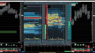 ES & NQ ~ Bookmap Heatmap, Footprint Charts & Tickstrike | Futures Trading Live Orderflow Stream