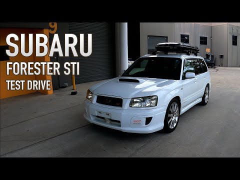 2004 Subaru Forester STI JDM Test Drive - Turbocharged Power in Classic White