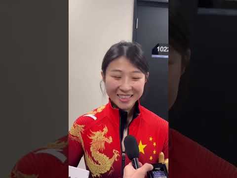 2023短道速滑世界杯北京站｜#公俐 ：能与众多高手同台竞技感觉很好！