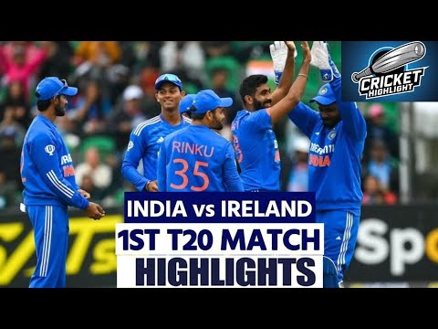 India vs Ireland T20 World Cup Highlights 2024|Ireland vs India T20 World Cup Highlights 2024