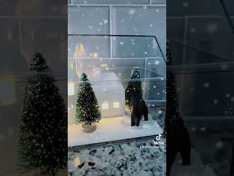 Making a Winter Display With Stuff from the Target Dollar Spot