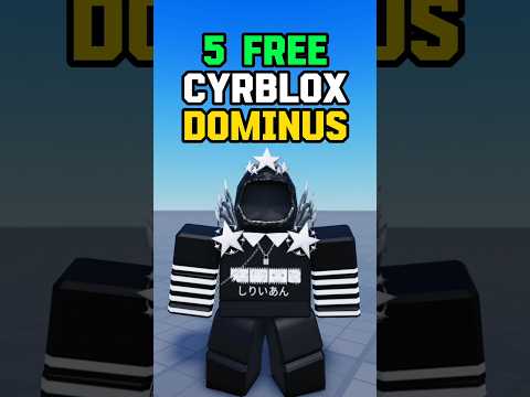 I released my 5 CyrBlox Dominus for Free! 😱