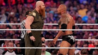 The Rock vs. Erick Rowan: WrestleMania 32