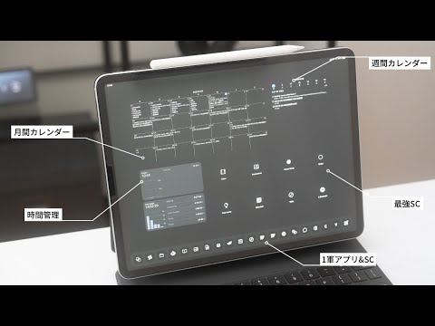 【生産性至上主義】iPadのポテンシャルを120％引き出す最強のホーム画面【2024年版】