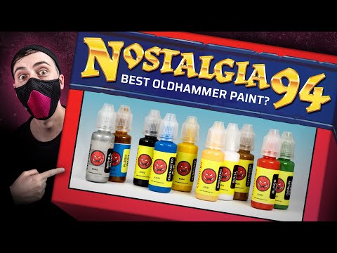 Made to replicate 90s Citadel paints: NOSTALGIA 94 reviewed, still good?