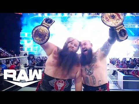 War Raiders Defeat Judgment Day, Are Tag Team Champions | WWE Raw Highlights 12/16/24 | WWE on USA