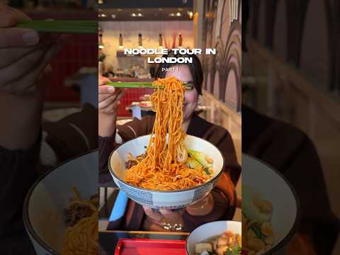 Noodle Tour in London - Part 1 (trying Chongqing style noodles at Noodle & Beer) #noodles #food