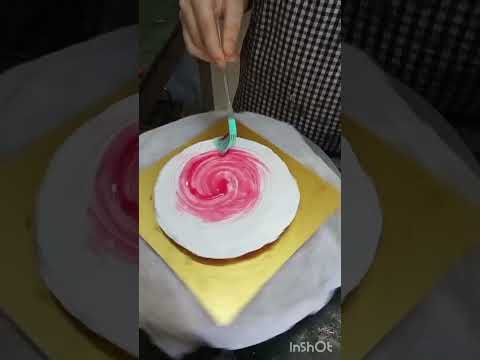 mix fruit flavour cake decoration🎂 #food #shots #recipe #cake #cakedesign #viral #sweet