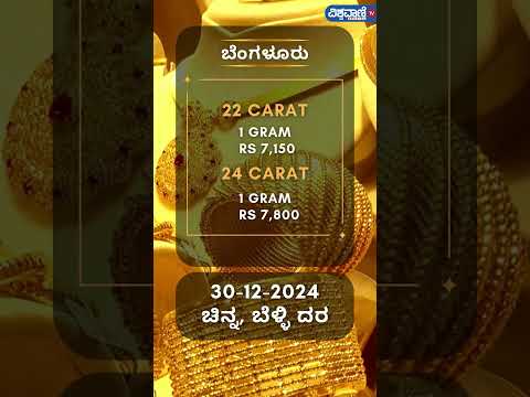 Gold PriceToday | ಇಂದಿನ ಚಿನ್ನ, ಬೆಳ್ಳಿ ದರ ಹೀಗಿದೆ | Vishwavani TV Special