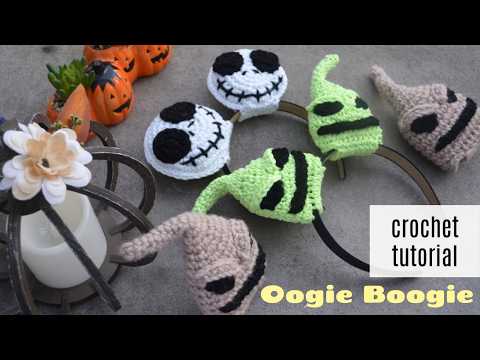 Crochet OOGIE BOOGIE! Nightmare Before Christmas GLOW IN THE DARK