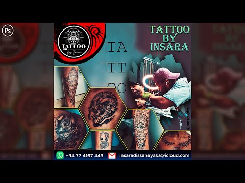 Social Media Post Design For Tattoo By Insara | YM Graphicz