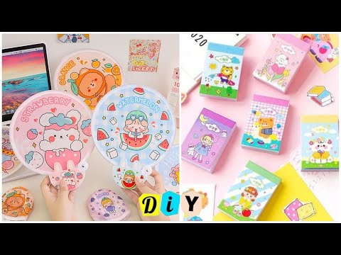 DIY Kawaii Stationery | How Cute Stationery Supplies | Homemade stationery craft