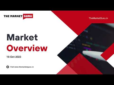 19 October 2023 Market Overview | Share Market Headlines #stockmarket #marketnews #trading #intraday